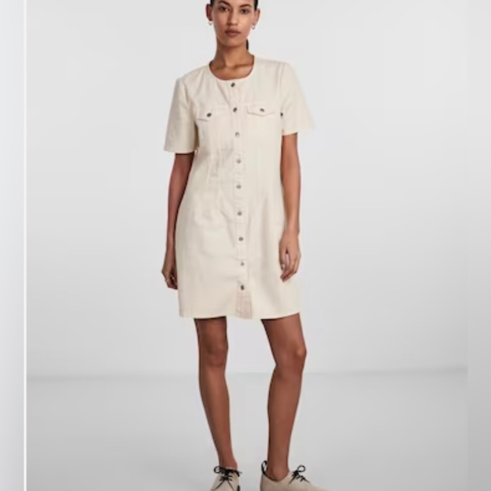 PIECES Summer Denim Dress ‘Tara’ | Size xs